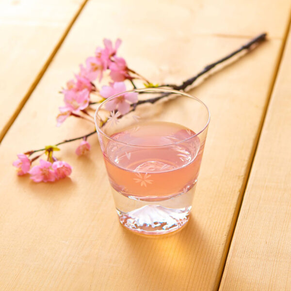 Sakura Fujiyama Glass -Edo Glass-_3