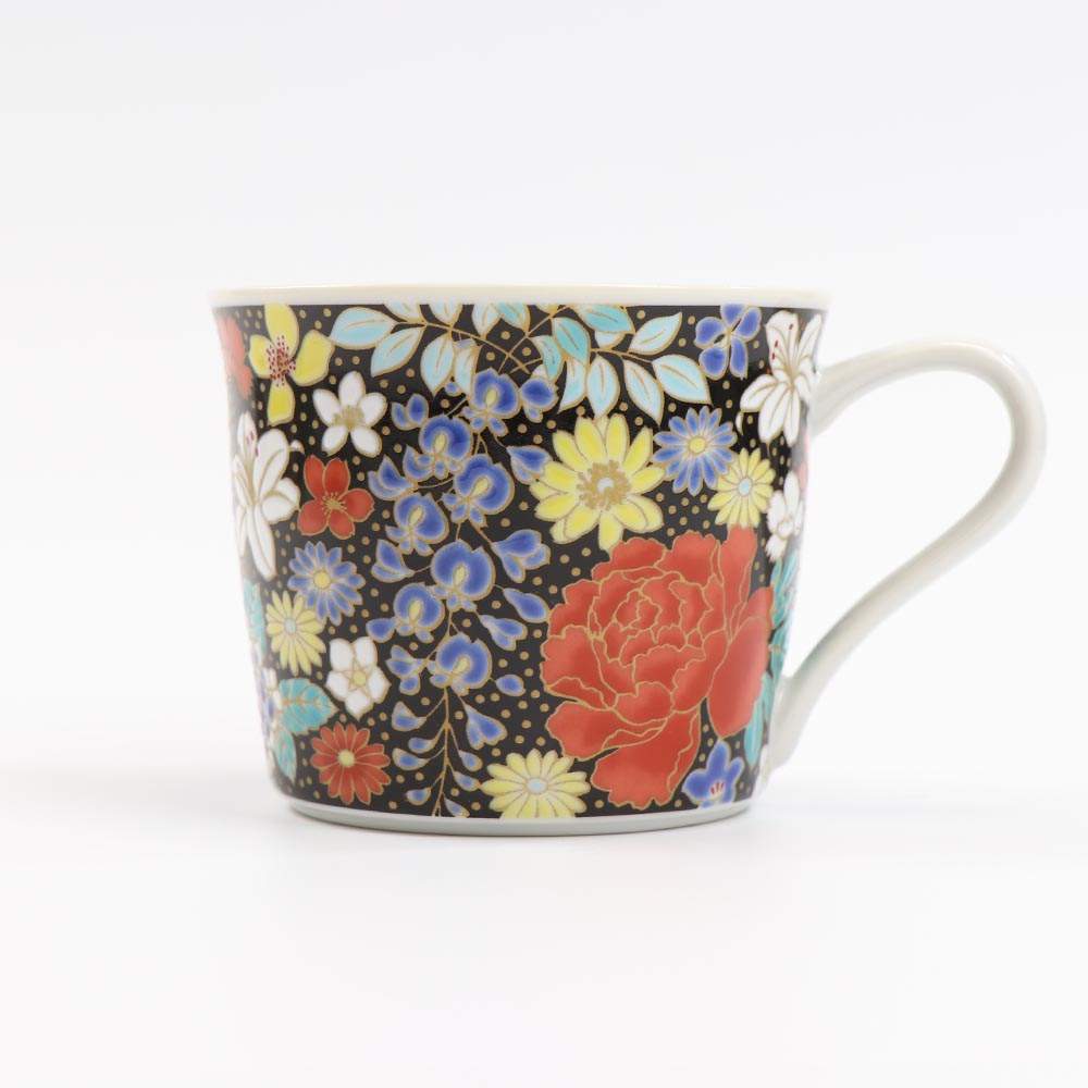 Kutani Ware Mug Cup (3.54