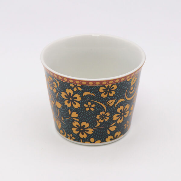 Kutani Ware Cup 4.5 oz - Blue Dots