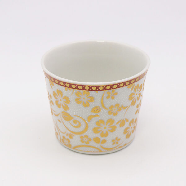 Kutani Ware Cup 4.5 oz  - White Dots