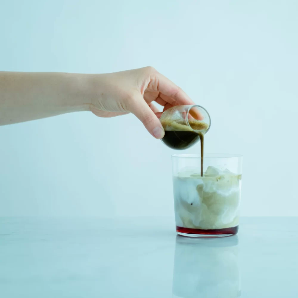 Nodoka Recipe : Hojicha Razzberry Latte